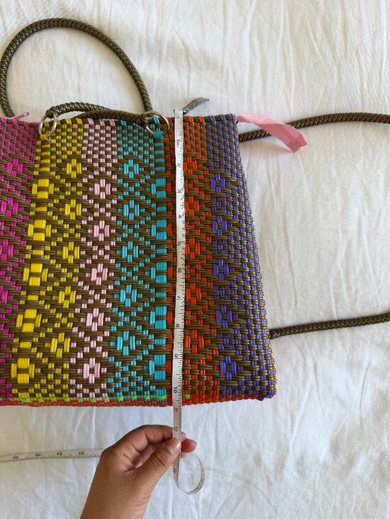 Multicolor Woven Mexican Backpack main image 7